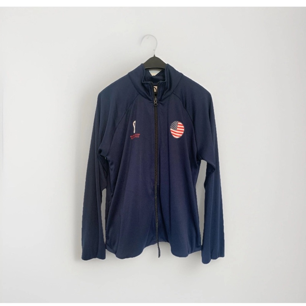 USA Fifa World Cup 2022 Women’s Navy Zip-Up Jacket